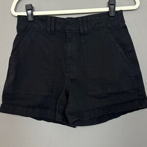 Pistola High Waist Black Women's Shorts